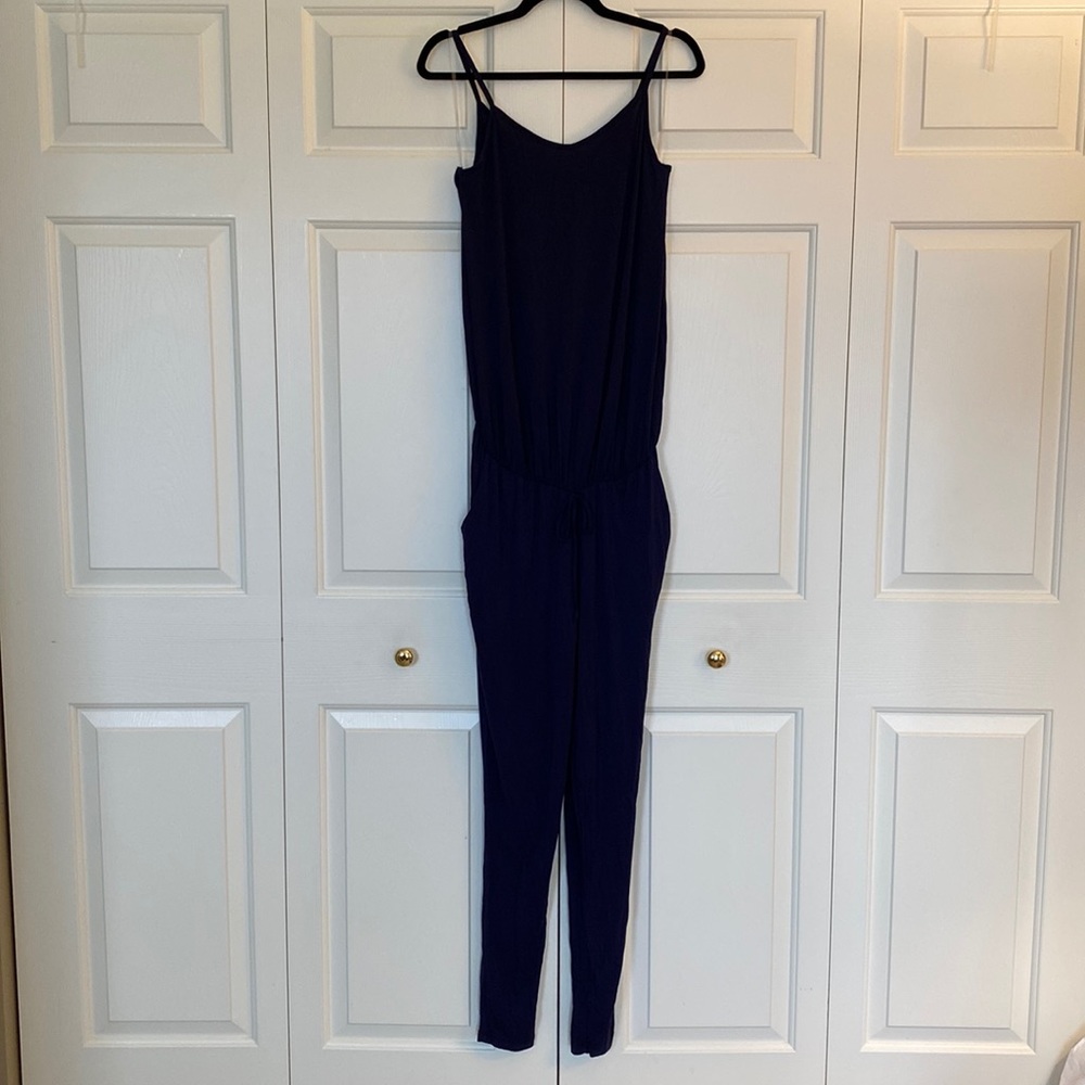 NWOT Pinkblush maternity jumpsuit. Size M.